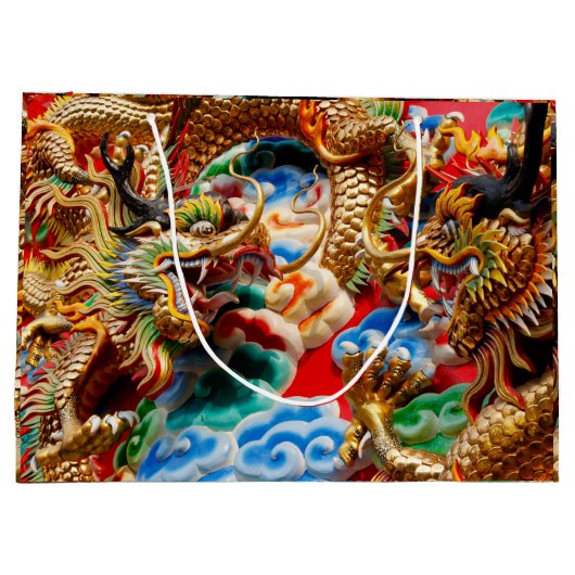 cadeautas van drakentempel (Achterkant)