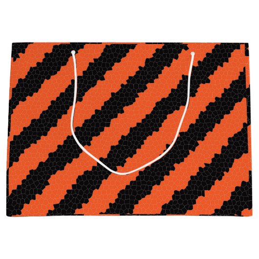 cadeautas van halloween strepen (Voorkant)