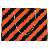 cadeautas van halloween strepen (Achterkant)