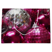 Cadeautas van Roze Baubles (Voorkant)