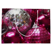 Cadeautas van Roze Baubles (Achterkant)