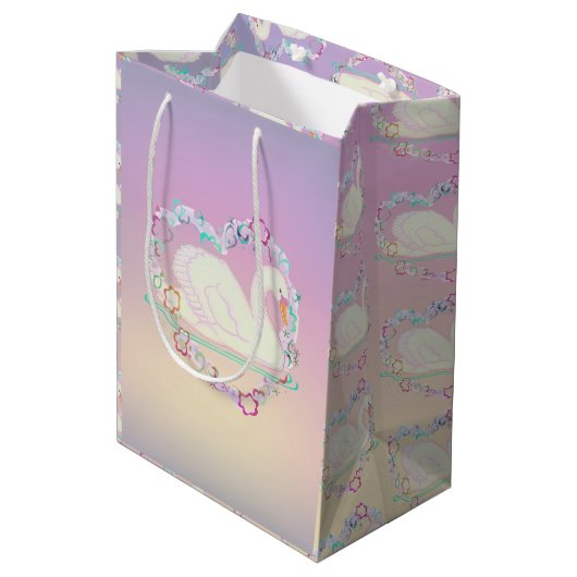 cadeautas van Swan Princess (Achterkant Gekanteld)
