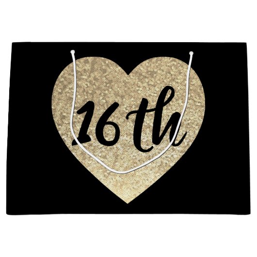 cadeautas voor 16e verjaardag (Voorkant)