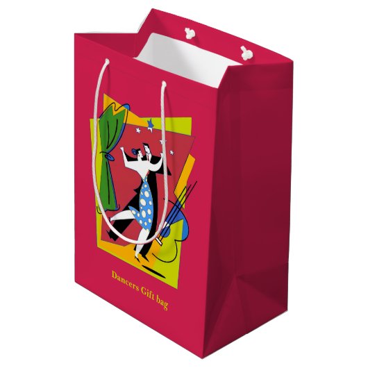 Cadeautas voor dansers (Achterkant Gekanteld)