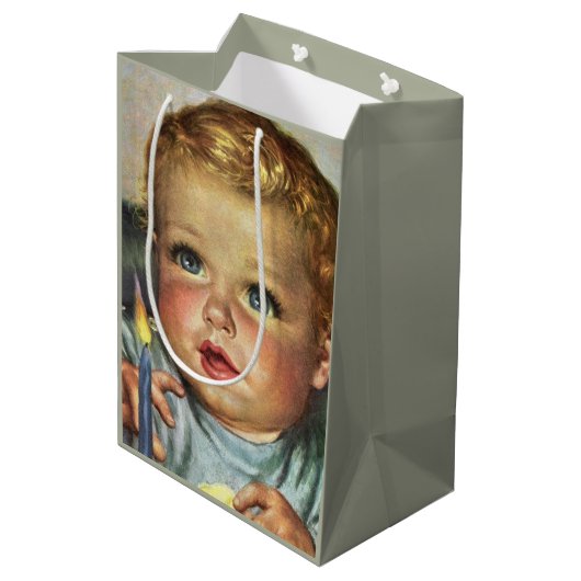 cadeautas voor de eerste verjaardag (Achterkant Gekanteld)