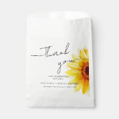 Cadeautas voor een moderne bruidsdouche bedankzakje (Voorkant)