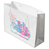 Cadeautas voor fietsontwerp (Achterkant Gekanteld)