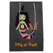 cadeautas voor Halloween Chalkboard Mermaid Witch (Achterkant)