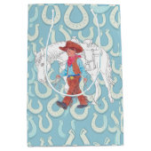 Cadeautas voor jonge cowboy en paard (Voorkant)