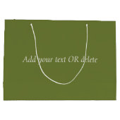 Cadeautas voor kerstmis met hoofdteam Kantoor (Achterkant)