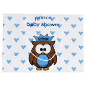 cadeautas voor printowl baby shower (Achterkant)