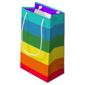 cadeautas voor rode regenboogstrips (Achterkant Gekanteld)