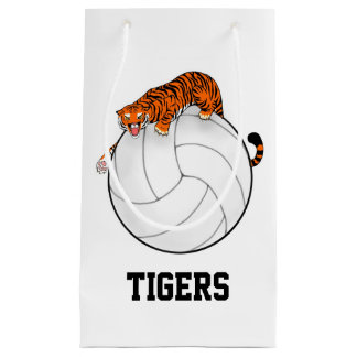 cadeautas voor tijgervolleybal, mascotte schoolspo