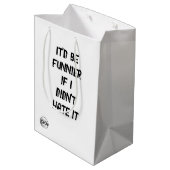 Cadeautas voor vrijgezellenfeest Sc0b Designs (Achterkant Gekanteld)