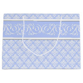 Cadeautas - Wedgewood Blue Damask (Voorkant)