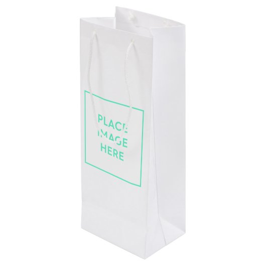 Cadeautas - Wijn, Glanzend (Achterkant Gekanteld)