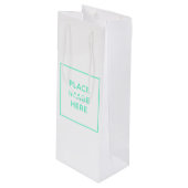 Cadeautas - Wijn, Glanzend (Voorkant Gekanteld)