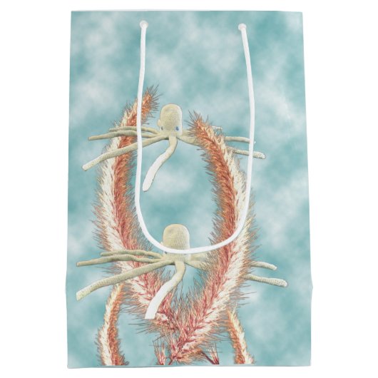 Cadeautas - Zwemwalvis en octopus (Achterkant)