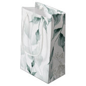 Cadeautasje | Grijs Jade Green Botanical (Achterkant Gekanteld)