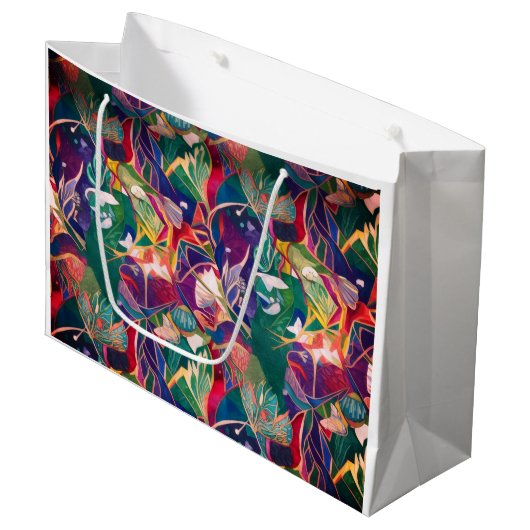 ''cadeautasje'' groot cadeauzakje (Voorkant Gekanteld)