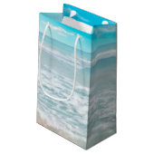 Cadeautasje | Modern monogram Geometrisch strand (Achterkant Gekanteld)