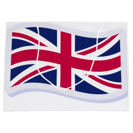 Cadeautasjes met Union Jack-ontwerp  Groot Cadeauzakje (Voorkant)