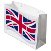 Cadeautasjes met Union Jack-ontwerp  Groot Cadeauzakje (Achterkant Gekanteld)
