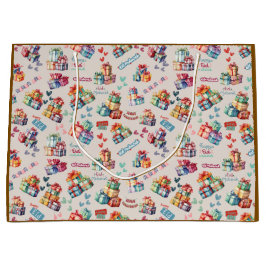 Cadeautasverzameling| Elegant Kinderdesign Groot Cadeauzakje