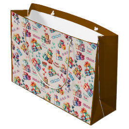 Cadeautasverzameling| Elegant Kinderdesign Groot Cadeauzakje