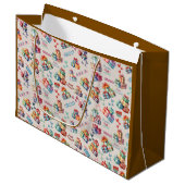 Cadeautasverzameling| Elegant Kinderdesign Groot Cadeauzakje (Voorkant Gekanteld)