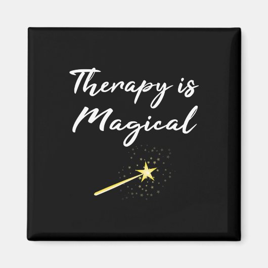 Cadeautherapie is een magische professional in de  magneet (Voorkant)