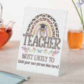 🎓 Cadeautips voor leraren: hoogstwaarschijnlijk A Reclamebord Met Voetstuk (Insitu)