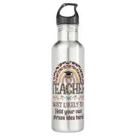 🎓 Cadeautips voor leraren: hoogstwaarschijnlijk A Waterfles