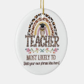 🎓 Cadeautips voor leraren: Meest Waarschijnlijk A Keramisch Ornament (Rechts)