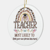 🎓 Cadeautips voor leraren: Meest Waarschijnlijk A Keramisch Ornament (Links)