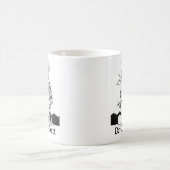 Cadeautje met naam voor een dokter - Man in geband Koffiemok (Center)