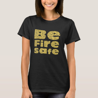 Cadeautje voor brandveilige werkplekken t-shirt