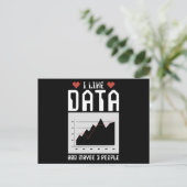 Cadeautje voor computerwetenschapper briefkaart (Staand voorkant)