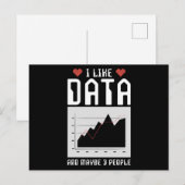 Cadeautje voor computerwetenschapper briefkaart (Voorkant / Achterkant)