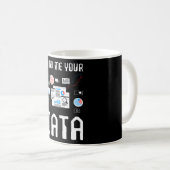 Cadeautje voor computerwetenschapper koffiemok (Voorkant rechts)