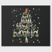 cadeautje voor decor voor kerstboomversiering cadeaupapier (Vlak)