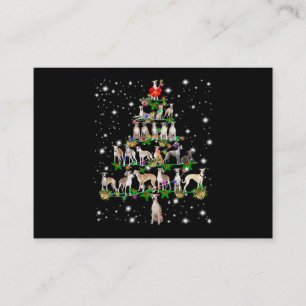 cadeautje voor decor voor kerstboomversiering informatiekaartje