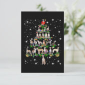 cadeautje voor decor voor kerstboomversiering informatiekaartje (Staand voorkant)