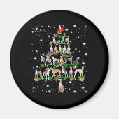 cadeautje voor decor voor kerstboomversiering magneet (Voorkant)