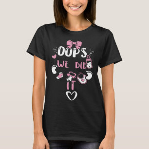 Cadeautje voor het onthullen van het geslacht van t-shirt