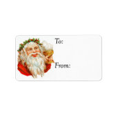 cadeautje voor kerstcadeautjes Label (Voorkant)