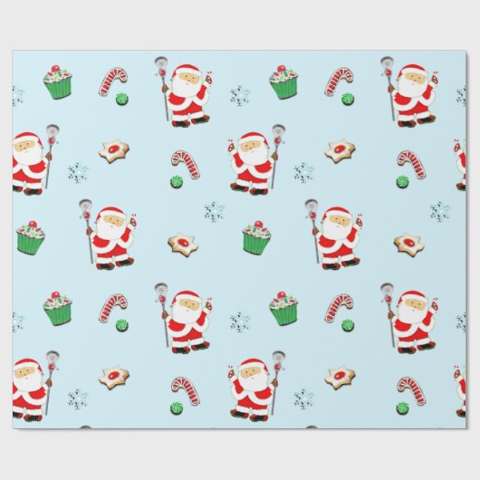 cadeautje voor kerstfeestdagen bij Lacrosse Cadeaupapier (Vlak)