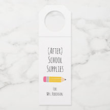 Cadeautje voor leerkrachten na schooltijd