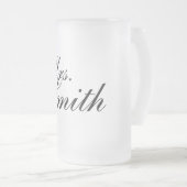 cadeautje voor mok met gevroren bier, mevrouw. (Voorkant rechts)