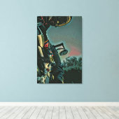 cadeautje voor racewedstrijden op motorfietsen canvas afdruk (Insitu (Houten vloer))